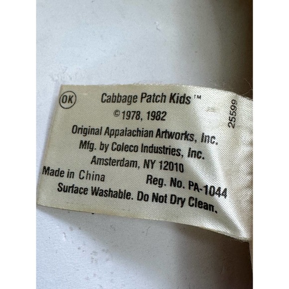 Vintage Cabbage Patch Kids Baby Xavier Roberts signed Bottom 1982 - Picture 6 of 11